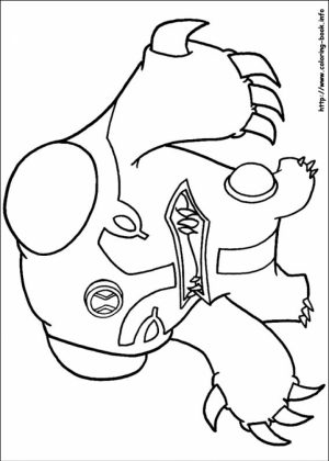 Free Ben 10 Coloring Pages   t29m9