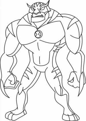 Free Ben 10 Coloring Pages to Print   590f13