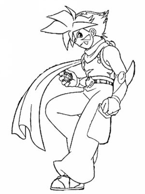Free Beyblade Coloring Pages to Print   00029