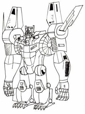 Free Boys Coloring Pages of Transformers Robot   65518
