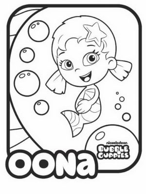 Free Bubble Guppies Coloring Pages   623672