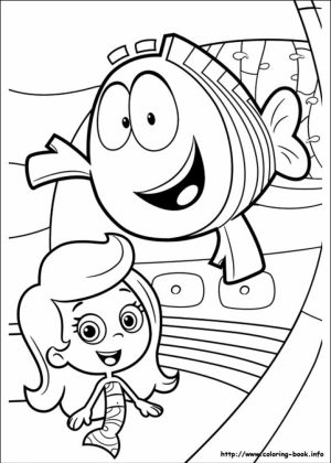 Free Bubble Guppies Coloring Pages   787908