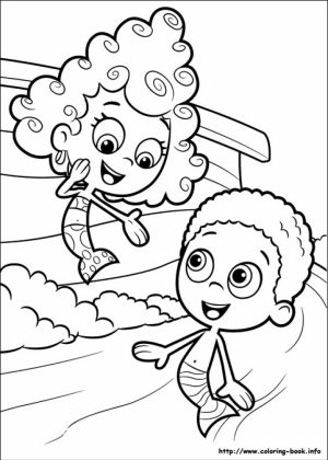 Free Bubble Guppies Coloring Pages   834910