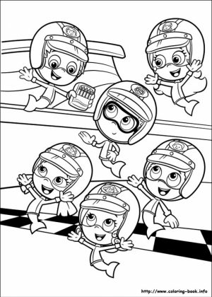 Free Bubble Guppies Coloring Pages to Print   105372