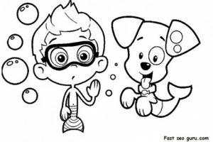 Free Bubble Guppies Coloring Pages to Print   924297