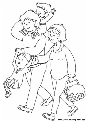 Free Caillou Coloring Pages   18fg29