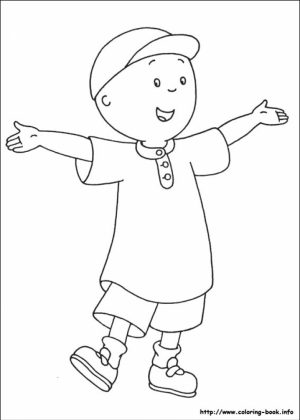 Free Caillou Coloring Pages   72ii27