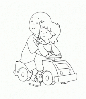 Free Caillou Coloring Pages to Print   590f31