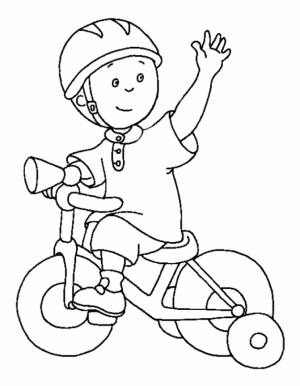 Free Caillou Coloring Pages to Print   t29m27