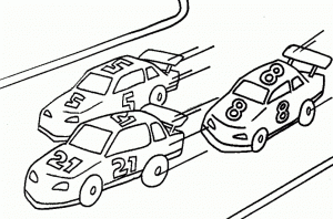 Free Car Coloring Page to Print   76049