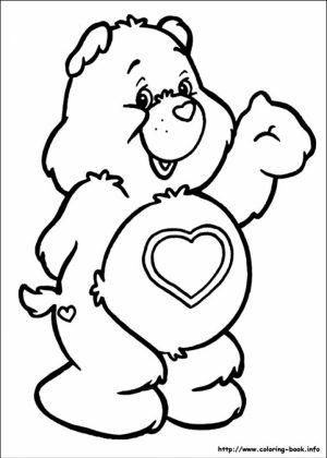 Free Care Bear Coloring Pages for Kids   yy6l0
