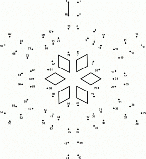 Free Christmas Dot to Dot Coloring Pages   N1TDN