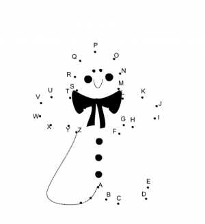 Free Christmas Dot to Dot Coloring Pages to Print   9UWMI