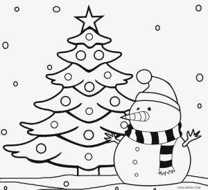 Free Christmas Tree Coloring Pages to Print   84259