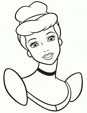 Free Cinderella Coloring Pages to Print   36090
