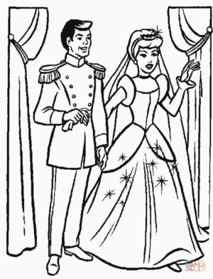 Free Cinderella Coloring Pages to Print   83897