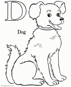 Free Coloring Pages Of Dogs   4488
