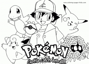 Free Coloring Pages Pokemon   16377