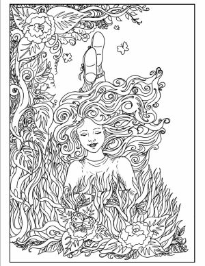 Free Complex Coloring Pages Printable   ERT2B