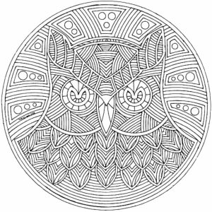 Free Complex Coloring Pages to Print for Adults   DV5BP