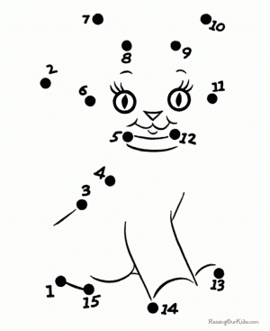 Free Connect the Dots Coloring Pages to Print   84785