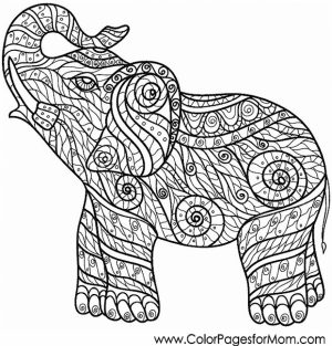 Free Difficult Animals Coloring Pages for Grown Ups   327VB7