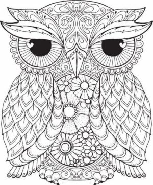 Free Difficult Animals Coloring Pages for Grown Ups   DSE398