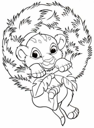 Free Disney Christmas Coloring Pages for Toddlers   4JGO1