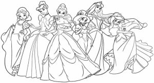 Free Disney Princess Coloring Pages   119157