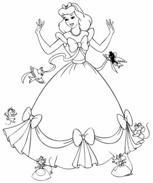 Free Disney Princess Coloring Pages   834917
