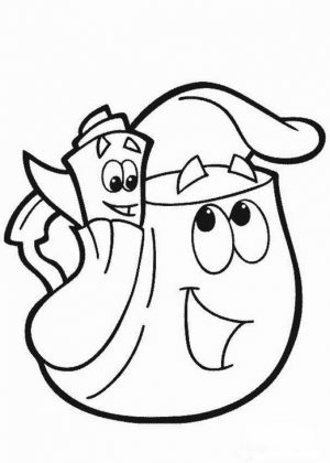 Free Dora The Explorer Coloring Pages   72ii26