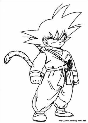 Free Dragon Ball Z Coloring Pages   68322