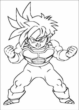 Free Dragon Ball Z Coloring Pages   92178