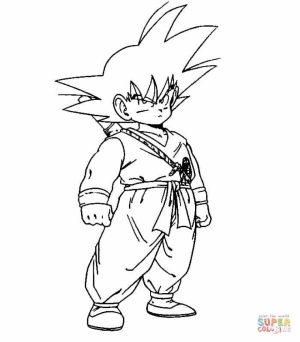 Free Dragon Ball Z Coloring Pages to Print   20135