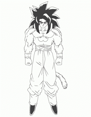 Free Dragon Ball Z Coloring Pages to Print   48167