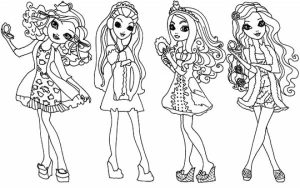 Free Ever After High Coloring Pages   33958