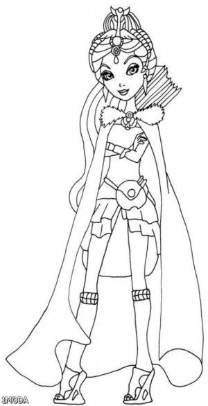 Free Ever After High Coloring Pages to Print   00029