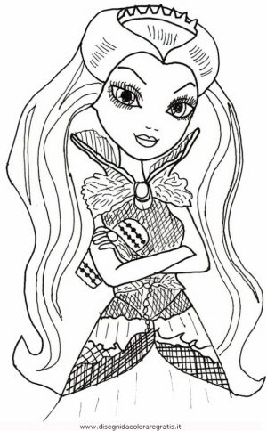 Free Ever After High Coloring Pages to Print   33958