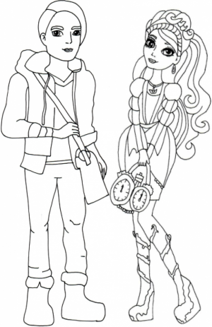 Free Ever After High Coloring Pages to Print   62617