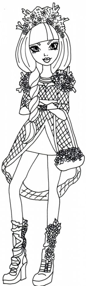 Free Ever After High Coloring Pages to Print   77745