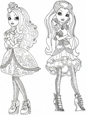 Free Ever After High Coloring Pages to Print   84785