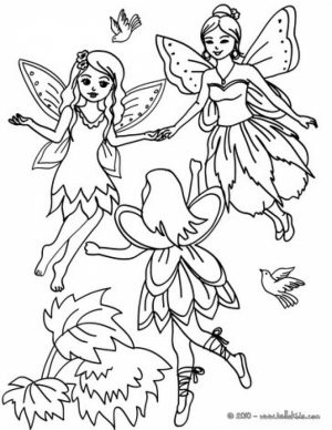 Free Fairy Coloring Pages to Print   45582