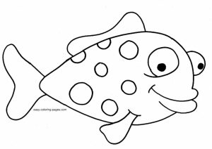 Free Fish Coloring Pages to Print   415122