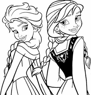 Free Frozen Coloring Pages   467401