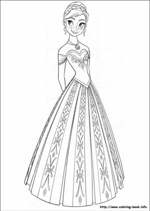 Free Frozen Coloring Pages   787923