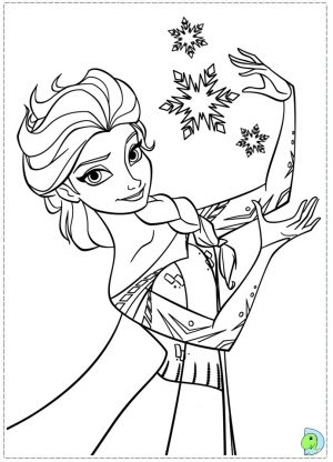 Free Frozen Coloring Pages to Print   105387