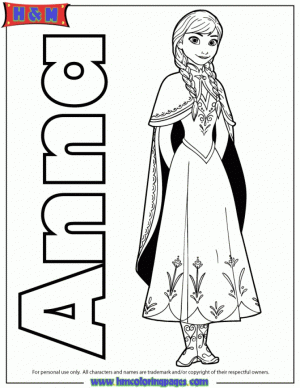 Free Frozen Coloring Pages to Print   924312