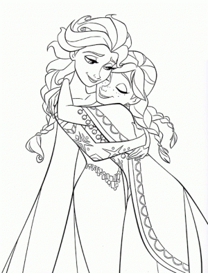 Free Frozen Coloring Pages to Print   993974