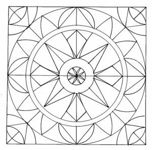 Free Geometric Coloring Pages   56948
