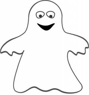 Free Ghost Coloring Pages   25762